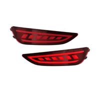 VINCTV Rear Bumper Light Reflector Compatible With Hyundai For Accent Hatchback 2012 2013 2014 2015 2017 Rear Bumper Fog Light Car Taillight Brake Lamp Reflector Lens