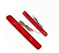 VINCTV Rear Bumper Light Reflector Compatible With Land For Rover For Discovery LR3 2005 2006 2007 2008 2009 Rear Bumper Reflector Light Driving Brake Fog Lamp Tail Lamp(Red)