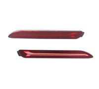 VINCTV Rear Bumper Light Reflector Compatible With Lexus For IS-F 2008-2014 For GX470 2003-2009 For RX300 1999-2003 Rear Bumper Reflector Signal Lamp Tail Brake Light(Red)