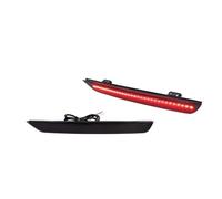 VINCTV Rear Bumper Light Reflector Compatible With Odyssey 2011 2012 2013 2014 2015 2016 2017 Car Rear Bumper Reflector Tail Lamp Brake Lights 33505TK8A01 33555TK8A01(Smoked)