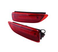 VINCTV Rear Bumper Light Reflector Compatible With Toyota For Corolla 2011 2012 2013 Rear Tail Stop Light Bumper Reflector Lens Red Warn Lamp 8192002030 8191002130