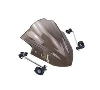 VINCTV Windscreen Air Deflectors Compatible With Ducati For Monster 1200 1200S 2014-2015 For Monster 696 2008-2014 Motorcycle Adjustable Windshield Accessories(Smoke)