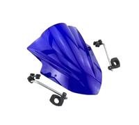 VINCTV Windscreen Air Deflectors Compatible With Ducati For Monster 1200 1200S 2014-2015 For Monster 696 2008-2014 Motorcycle Adjustable Windshield Accessories(Blue)