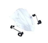 VINCTV Windscreen Air Deflectors Compatible With Ducati For Monster 1200 1200S 2014-2015 For Monster 696 2008-2014 Motorcycle Adjustable Windshield Accessories(Clear)
