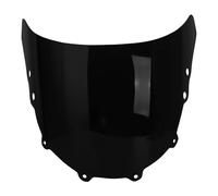 VINCTV Windscreen Air Deflectors Compatible With NSR 125 JC22 Foxeye 1994 1995 1996 1997 1998 1999 2000 2001 2002 Motorcycle Windscreen Windshield Sun Visor Cover Fairing Deflectors(Black)