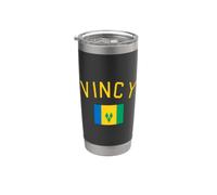 Vincy St Vincent and Grenadines Soca Warrior Carnival Stainless Steel Insulated Tumbler