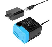 VinDox Replacement Pump for Pet Drinking Fountains - SP-400LV USB Replacement Pump with Adaptor-Compatible with Butterfly, Ceramic, Stainless Steel and 360 Dog & Cat Water Dispensers