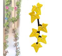 Vine Magnets for Fridge, Morning Glory Climbing Ivy Fridge Magnets Vine with Articulating Stems, 3D Printed Magnetic Ivy Faux Plant Fridge Magnet, Decorations Gifts Kitchen Home Office (1, Set-F)