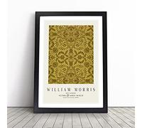Vine Pattern Vol.1 by William Morris | Framed Wall Art Print | Modern Home Decor Picture | Ready to Hang Artwork for Living Room, Bedroom, Kitchen or Office | Multiple Sizes