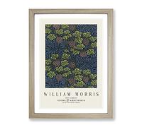 Vine Pattern Vol.2 By William Morris Exhibition Museum Painting Framed Print | A2 Oak Framed Wall Art | Ready to Hang | Modern Historical Picture | Living Room Bedroom Lounge Office