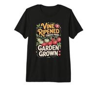 Vine Ripened Tomato Pride Garden Grown Premium T-Shirt
