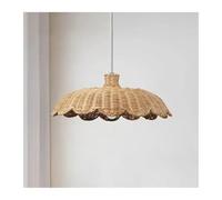 Vine Woven Lampshade Home Restaurant Handmade Woven Chandelier Hotel Homestay Retro Bamboo Woven Lamp
