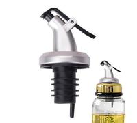 Vinegar Oil Dispenser Spout - Cap Leakproof, Olive Oil Pourer Stainless Steel Drip Free Liquor Wine Bottle, Stopper for Home Kitchen Bar Pub Club | Restaurant Dining Supplies