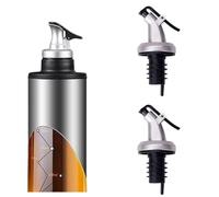 Vinegar Stopper Spout - Olive Oil & Vinegar Stopper | Liquor Bottle Pourer with Dust Cap