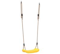 vineland polyethylene kids swing seat in yellow