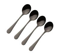 Viners 4 Piece 18/0 Grey Stainless Steel Tea Spoons Set