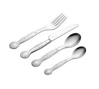 Viners 4 Piece Stainless Steel Kids Mermaid Themed Cutlery Set