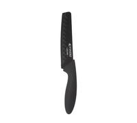 Viners Assure 6” Santoku Knife Stainless Steel Blade with Squared Tip for Safety, Soft Grip Handle, Non-Stick Coating, Rust-Resistant, Ideal for Slicing Fish, Meat & Vegetables