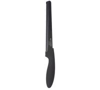 Viners Assure 8” Bread Knife Serrated Stainless Steel Blade with Squared Tip for Safety, Soft Grip Handle, Non-Stick Coating, Rust-Resistant, Ideal