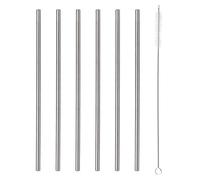 Viners Steel Drinking Straws 6 Piece