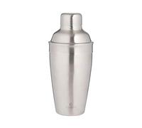 Viners Barware Brushed Silver Cocktail Shaker, 500ml