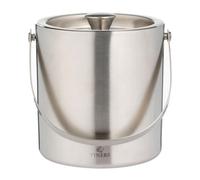 Viners Barware Double Wall Steel Ice Bucket 1.5L Silver