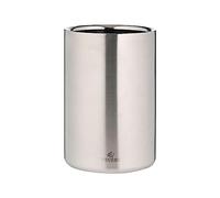 Viners Double Wall Wine Cooler 1.3 L | Stainless Steel with Brushed Silver Effect | Mirror Interior | Bottle Chiller