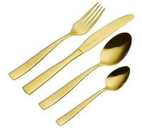 Viners Everyday Purity 16 Piece 18/0 Gold Stainless Steel Cutlery Set
