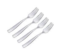 Viners Purity Everyday Table Fork Set, 4 Piece in Silver, Size 4 Pack, Stainless Steel | Charlies