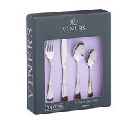 Viners Grand Stainless Steel 24 Piece Cutlery Set