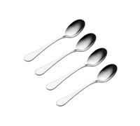 Viners Select 4 Piece Teaspoon Set | 18/0 Stainless Steel Teaspoons with Mirror Finish | Teardrop Handle Design | Small Spoons for Tea, Coffee & Desserts | Dishwasher Safe | Gift Boxed