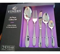 Viners Tabac 26 Piece Cutlery Set