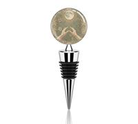 Vines And Flowers Wine Bottle Stopper Reusable Bottle Corks Vacuum Seal Decorative Plug Ideal Wine Saver Accessory Gift for Bar Parties Wedding Celebratory Occasions