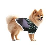 Vines Grow All Over the Corner Mesh Dog Shirt - Lightweight & Breathable, Quick Dry Stretchy Pet T-Shirt Vest for Small Dogs