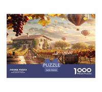 Vineyard 1000 Pieces Jigsaw Educational Game Puzzles for Adults, Home Decoration Jigsaw Puzzle Great Gift for Adults 70x50cm/1000pcs