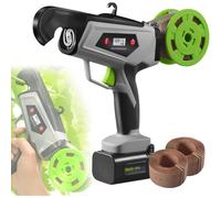 Vineyard Binding Tape Machine, Tying Tool with 3-8 Gear Tightness Adjust, 25mm Binding Diameter for Grapes, Raspberries, Tomatoes