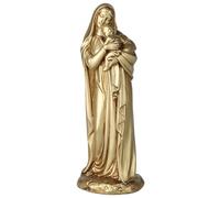 Vineyard Carvings Madonna and Child Statue - 7 Inches Madonna Figurines Catholic Home Decor, Hand Painted Blessed Mother Virgin Mary Statue Renaissance Collection