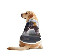 Vineyard Dog Shirt Vest Dog Clothes- Breathable Cooling for Big Dogs, Sun Protection Comfort Wear for Golden Retriever, Husky, Alaska Outdoor Activities X-Large