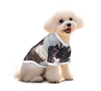 Vineyard Dog T-Shirt Clothes Apparel Puppy Vest Pet and Elastic Tank Top Clothing, Dogs Cats Pullovers Cute Breathable Soft Large