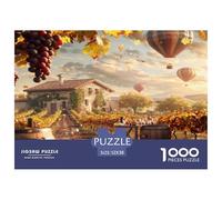Vineyard Educational Game Jigsaw Puzzle 1000 Pieces Home Decoration Puzzles Great Gift for Adults Fun Challenge 52x38cm/1000pcs