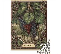 Vineyard Poster 1000-Piece Puzzle for Adults, 70x50cm/1000pcs, White Card Pieces with Reduced Dust; Shared Family Time Around The Table