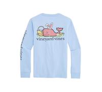 Vineyard Vines Boys Boys' Easter Whale Long-Sleeve Pocket Tee, Jake Blue, 5 Years