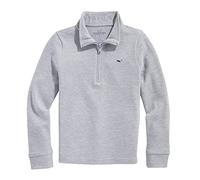 vineyard vines Boys Saltwater Quarter-Zip, Granite, 4 Years