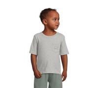 vineyard vines Kids' Vintage Short Sleeve Whale Tee, Grey Heather, Medium