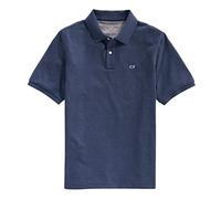 Vineyard Vines Men's Edgartown Pique Polo Shirt, Deep Bay, Large