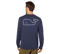 Vineyard Vines Men's Garment-Dyed Vintage Whale Long-Sleeve Pocket Tee Garment-Dyed Vintage Whale Long-Sleeve Pocket Tee