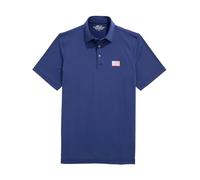Vineyard Vines Men's Golf Sankaty Polo Shirt, Blue deep Flag, XXL