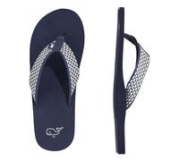 vineyard vines Men's Micro Whale Foam Flip Flop, Nautical Navy, 8 UK
