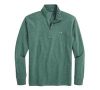 vineyard vines Men's Saltwater Quarter-Zip Pullover Sweater, Charleston Green, S