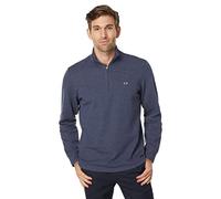 Vineyard Vines Men's Saltwater Quarter-Zip Pullover Sweater, Deep Bay, L